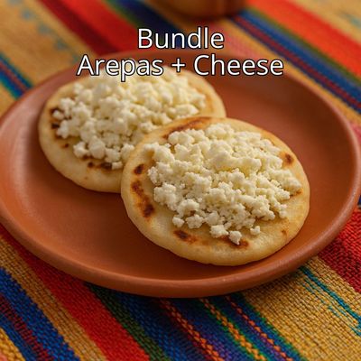 Bundle Arepas + Cheese
