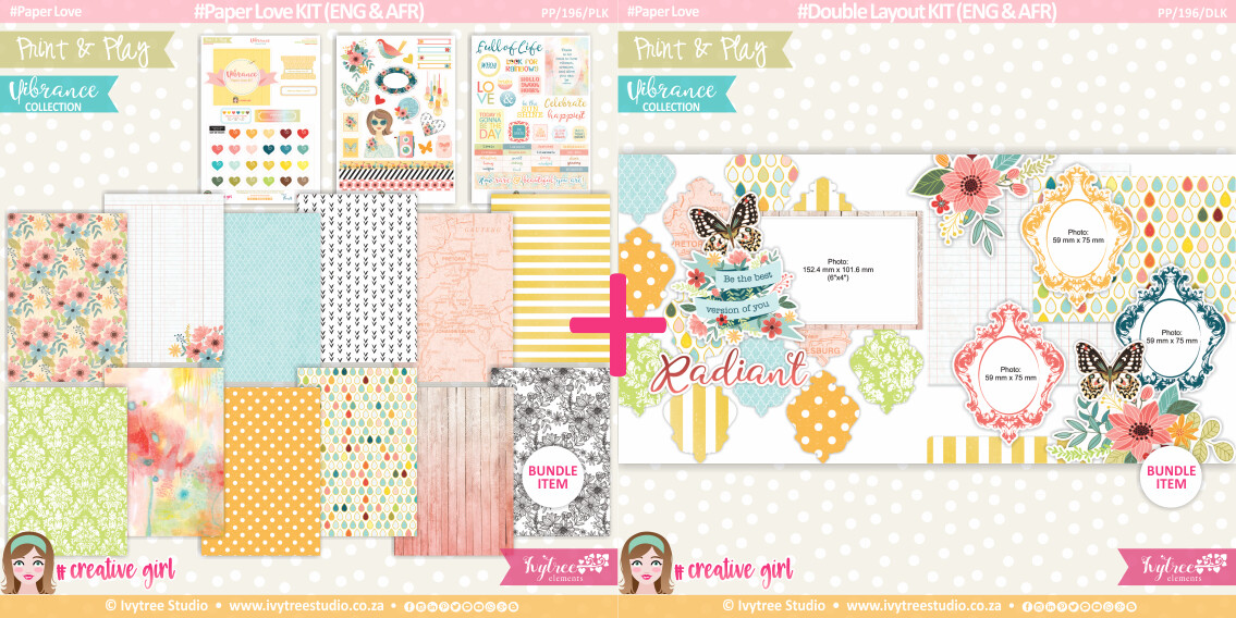 Paper Love KIT (Eng/Afr) - Vibrance Collection