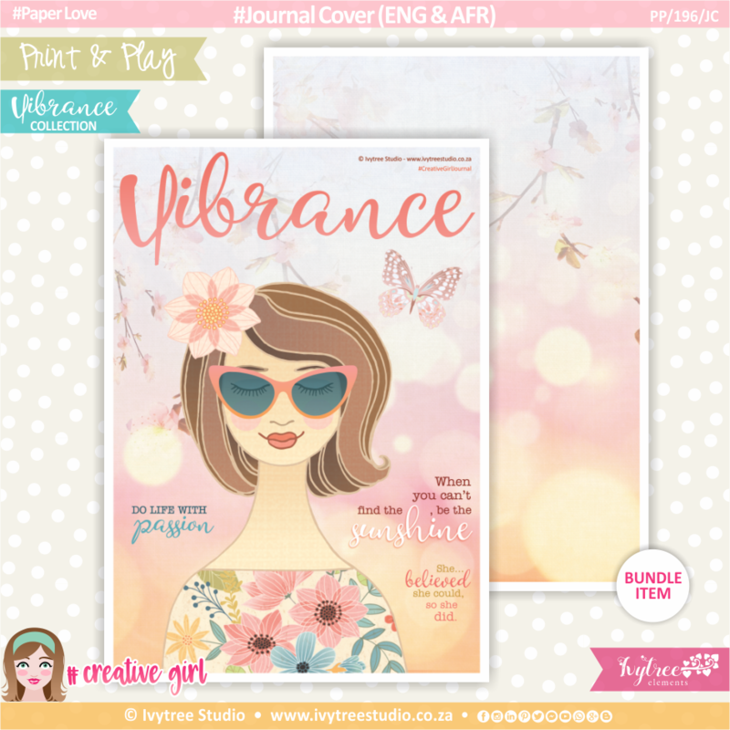 Journal Cover (Eng/Afr) - Vibrance Collection