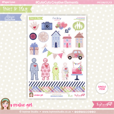 CUTE CUTS - Creative Elements - OurStory Collection