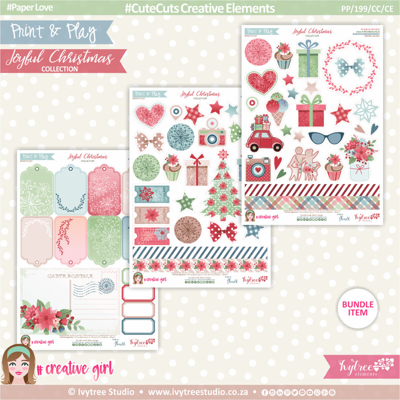 CUTE CUTS - Creative Elements - Joyful Christmas Collection