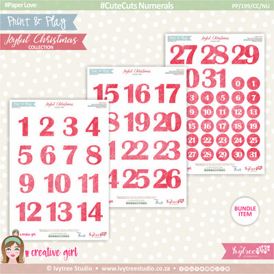 Numbers - Joyful Christmas Collection