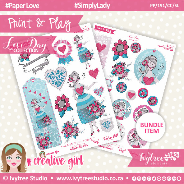 CUTE CUTS - Simply Lady - Love Day Collection