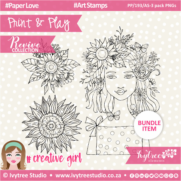 Art Stamps (3 pack PNG's) - Revive Collection