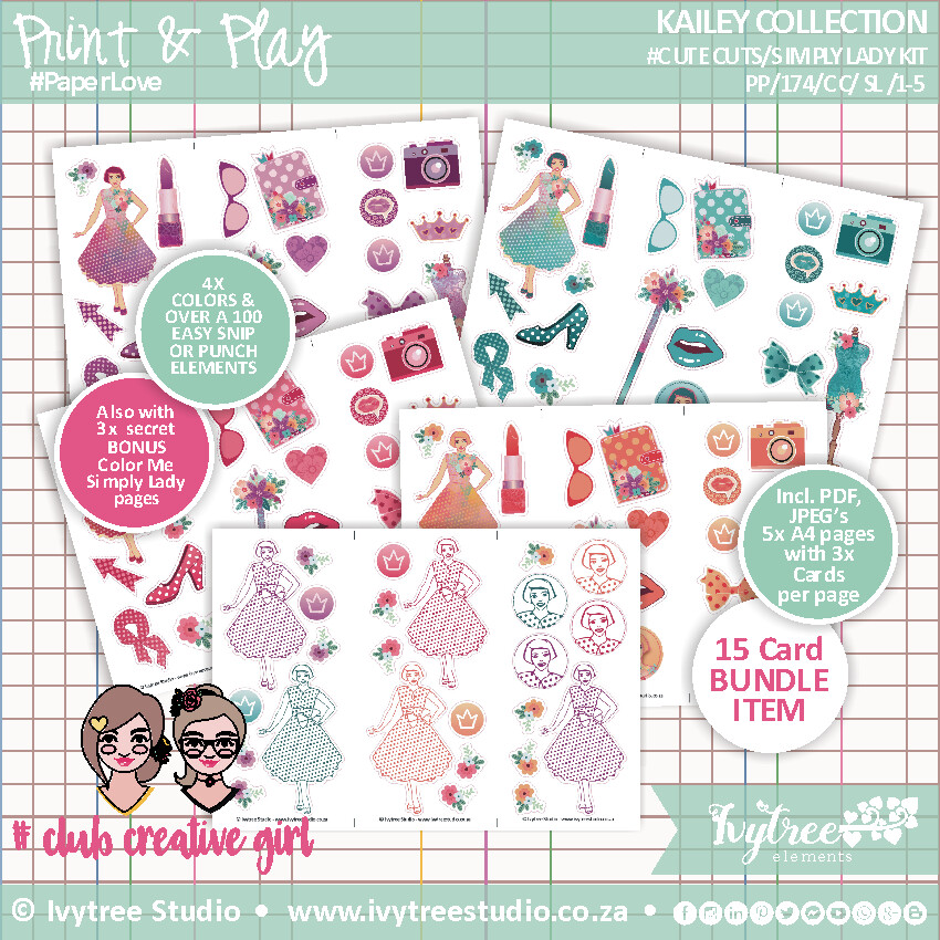 CUTE CUTS - Simply Lady Kit - Kailey Collection