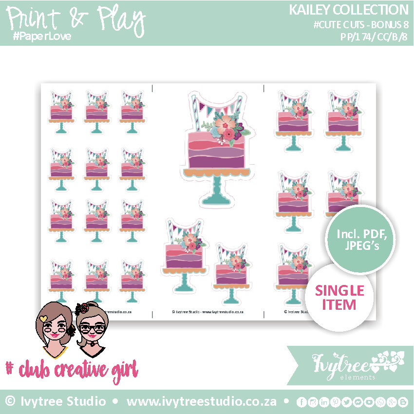CUTE CUTS - Bonus 8 - Kailey Collection