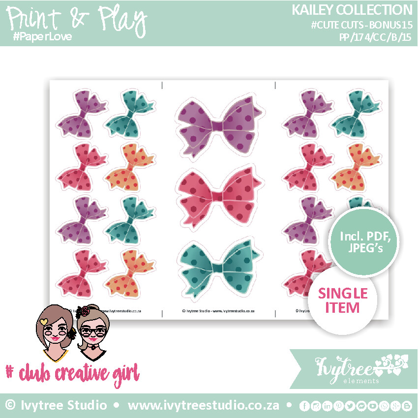 CUTE CUTS - Bonus 15 - Kailey Collection