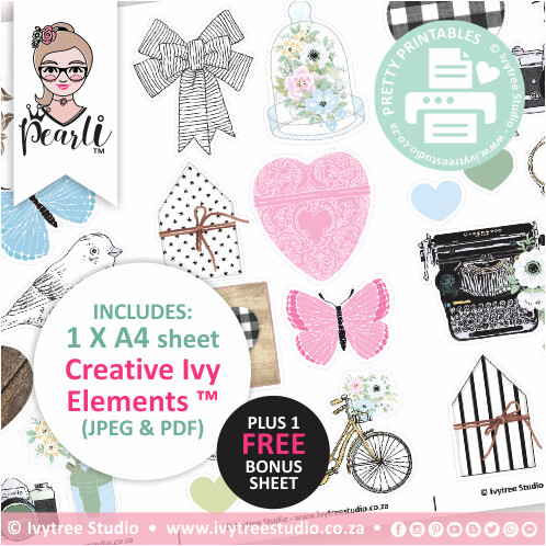 CUTE CUTS - Creative Ivy Elements - Felicity Collection