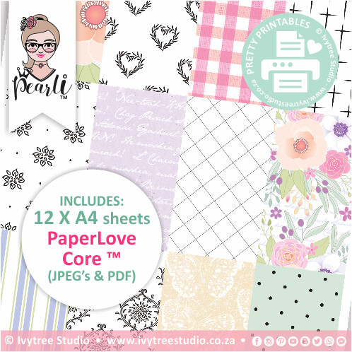 PaperLove Core Bundle - (A4 x 12) - Victoria Collection