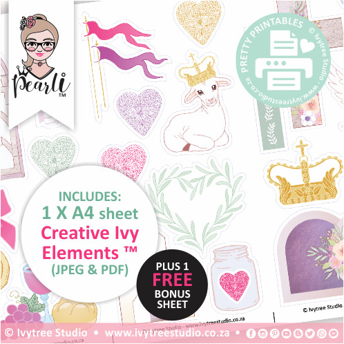 CUTE CUTS - Creative Ivy Elements - Victoria Collection