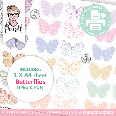 CUTE CUTS - Butterflies - Victoria Collection