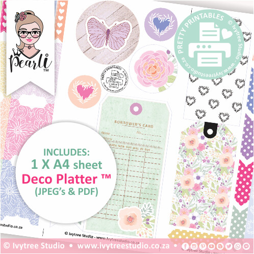 CUTECUTS - Deco Platter - Victoria Collection
