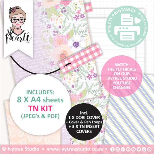 Travel Notebook KIT - Victoria Collection - Incl. DIY TN Foam Dori Turorial!