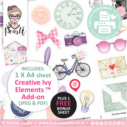 CUTE CUTS - Creative Ivy Elements Add-on - Victoria Collection