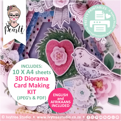 3D Diorama Card Making KIT - Felicity Collection ON SALE!