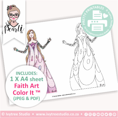 Faith Art Color-It - "New Creation"