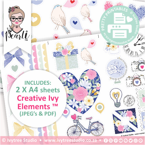 CUTE CUTS - Creative Ivy Elements - Raphaela Collection