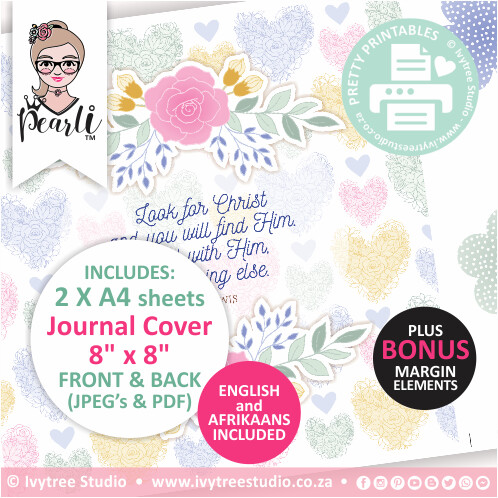 JOURNAL COVER KIT (8&quot;x8&quot;) - Raphaela Collection