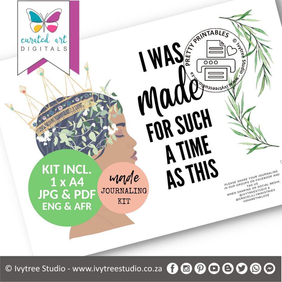 Made | Bible Journaling Kit  | Incl. English+Afrikaans | Ivytree Studio