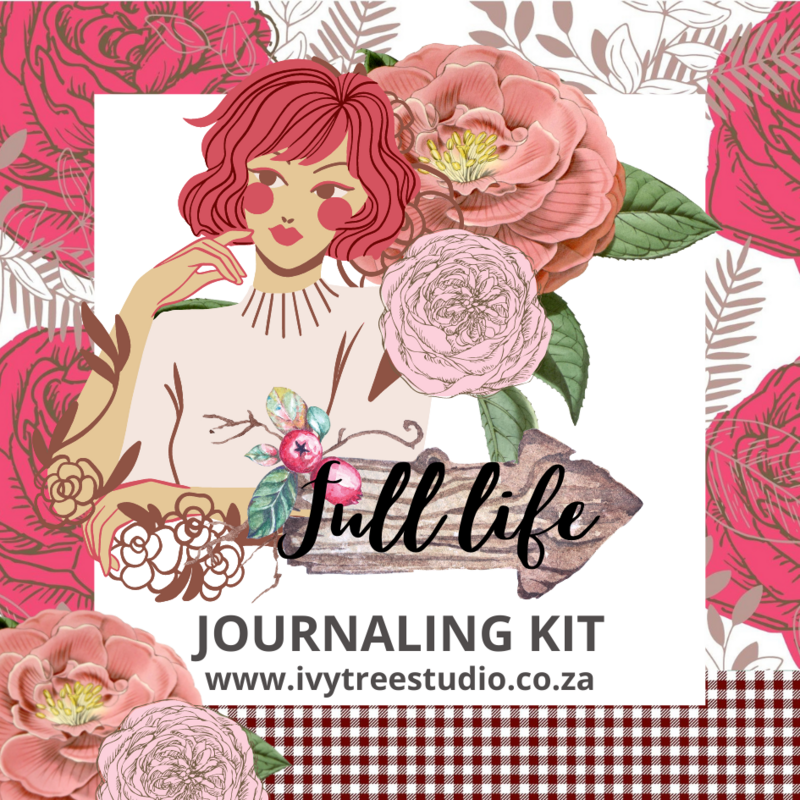 Full Life - Journaling Kit - Curated Art Digitals - Incl. English &amp; Afrikaans