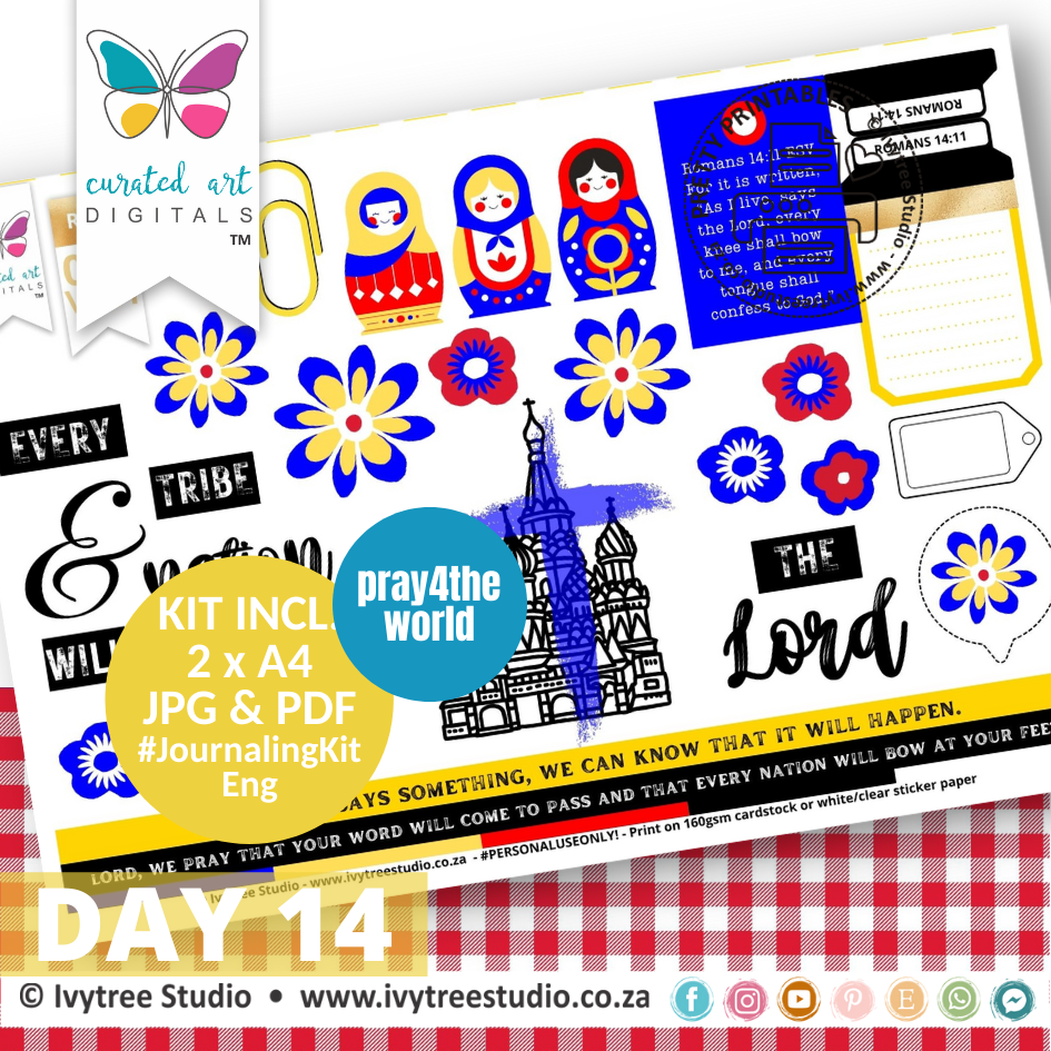 Every Tribe | Bible Journaling Kit  | Incl. English | Ivytree Studio