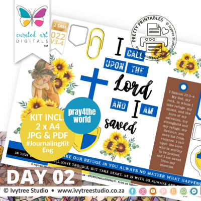 Saved | Bible Journaling Kit  | Incl. English | Ivytree Studio
