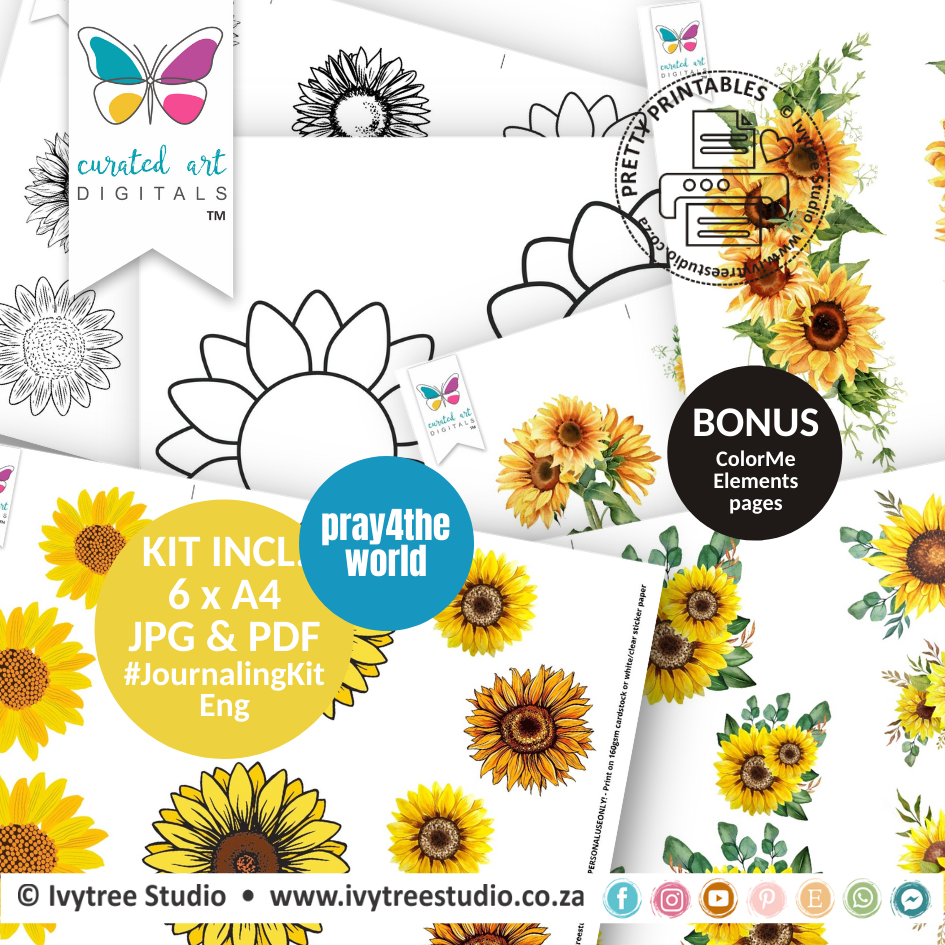 Pray4TheWorld - Flower Shop Kit - Curated Art Digitals