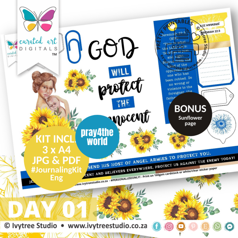 Innocent | Bible Journaling Kit  | Incl. English | Ivytree Studio