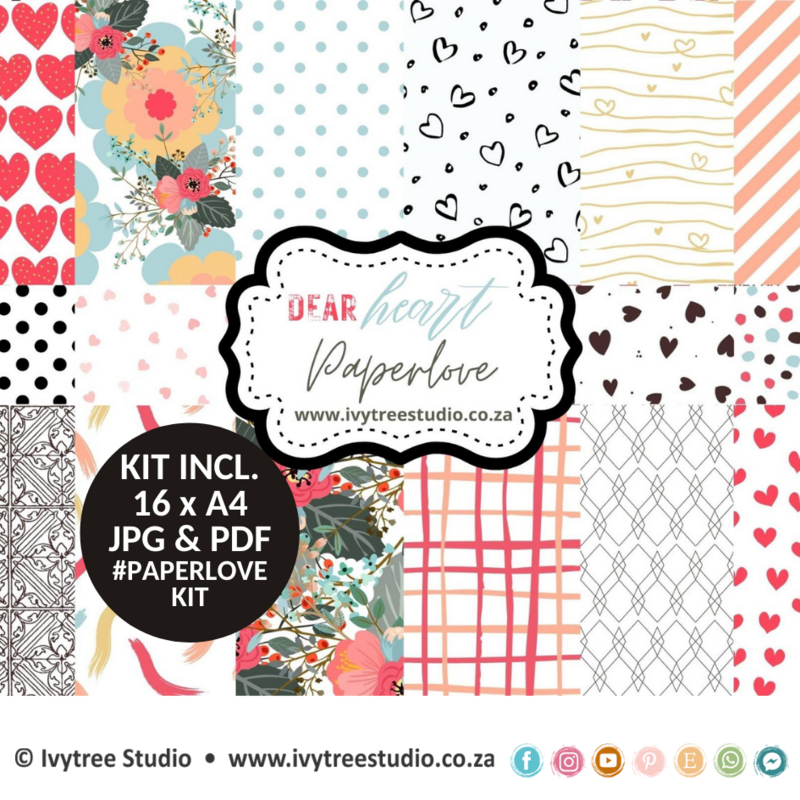 Dear Heart - Paperlove Kit