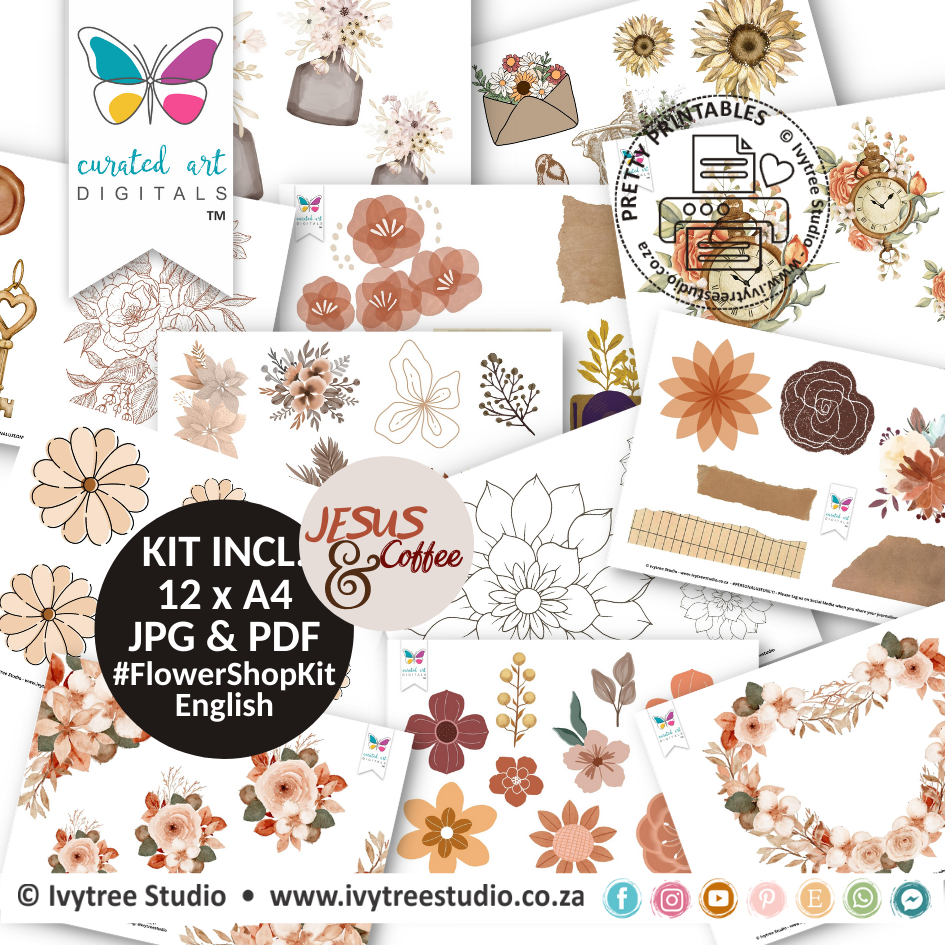 Flowershop Kit - Ivytree Studio Gratitude Challenge