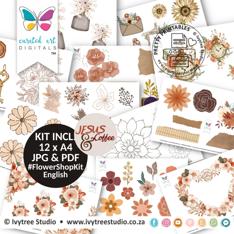 Flowershop Kit - Ivytree Studio Gratitude Challenge