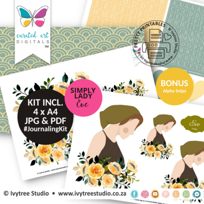 Lady Eve - Journaling Kit - Simply Lady Collection