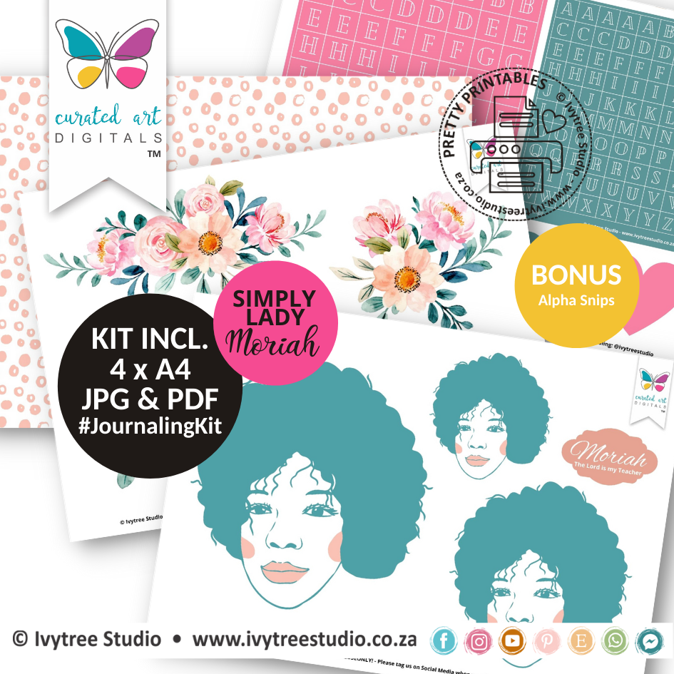 Lady Moriah - Journaling Kit - Simply Lady Collection