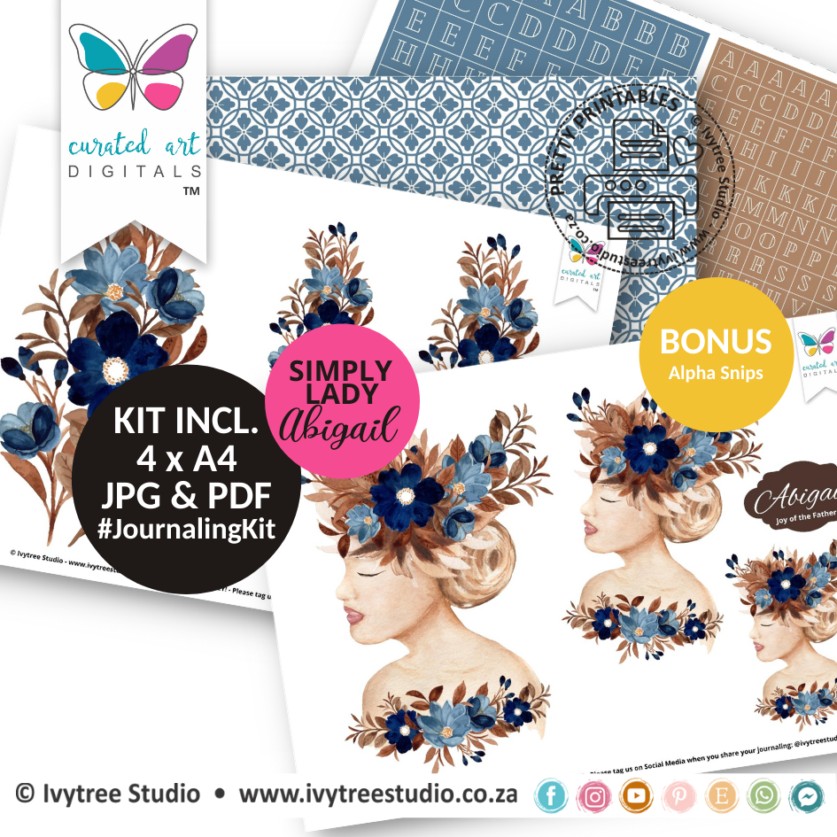 Lady Abigail - Journaling Kit -Simply Lady Collection