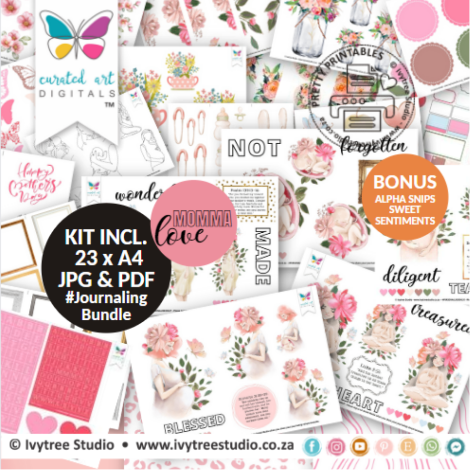 Journaling Kit Bundle - Momma Love Collection - English