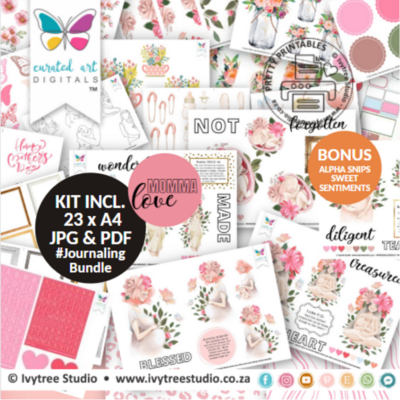 Journaling Kit Bundle - Momma Love Collection - English