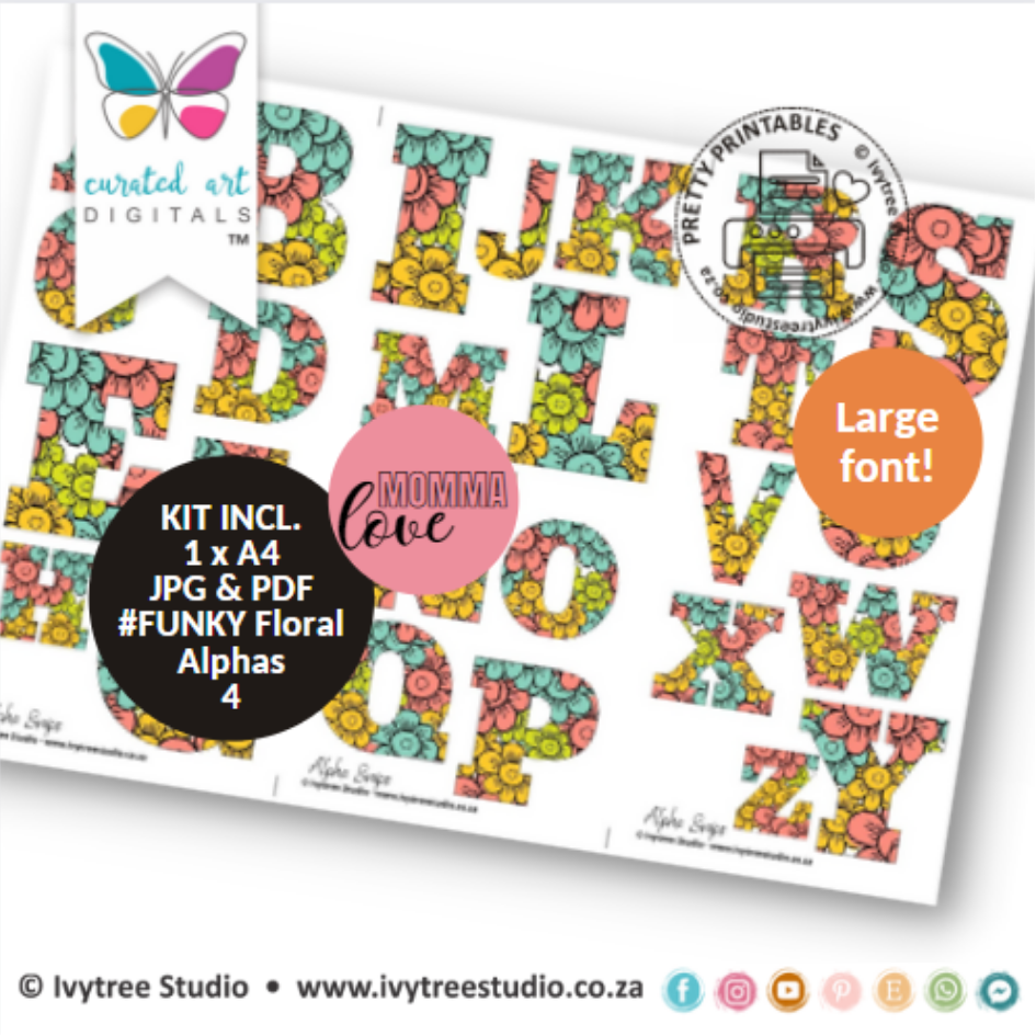 Funky Alpha Snips - Momma Love Collection