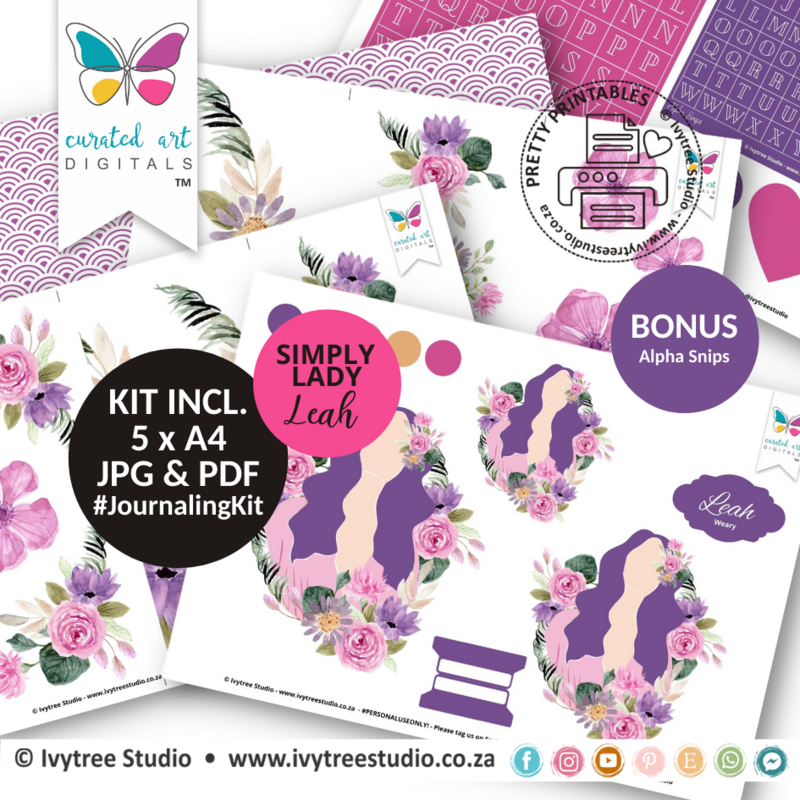 Lady Leah - Journaling Kit - Simply Lady Collection