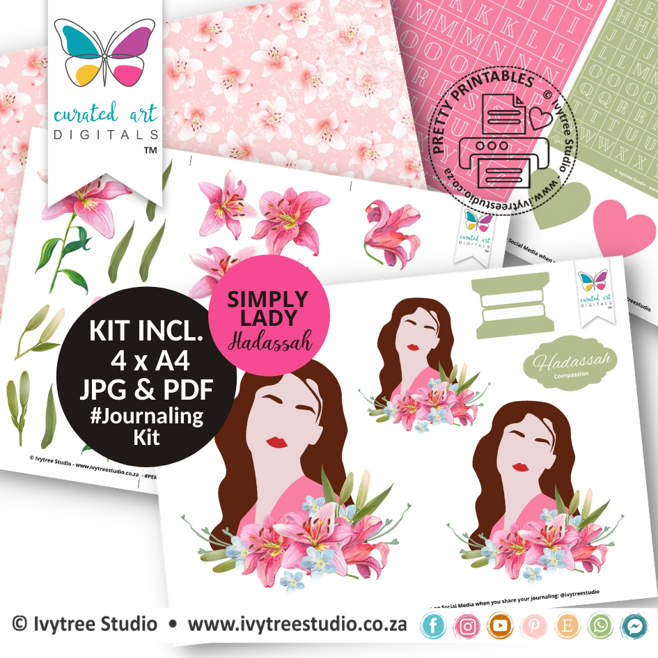 Lady Hadassah - Journaling Kit - Simply Lady Collection
