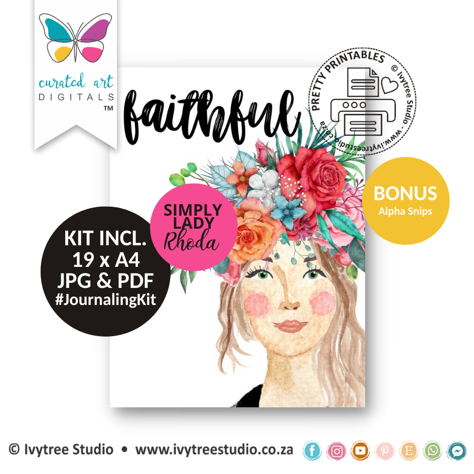 Lady Rhoda - Journaling Kit - Simply Lady Collection