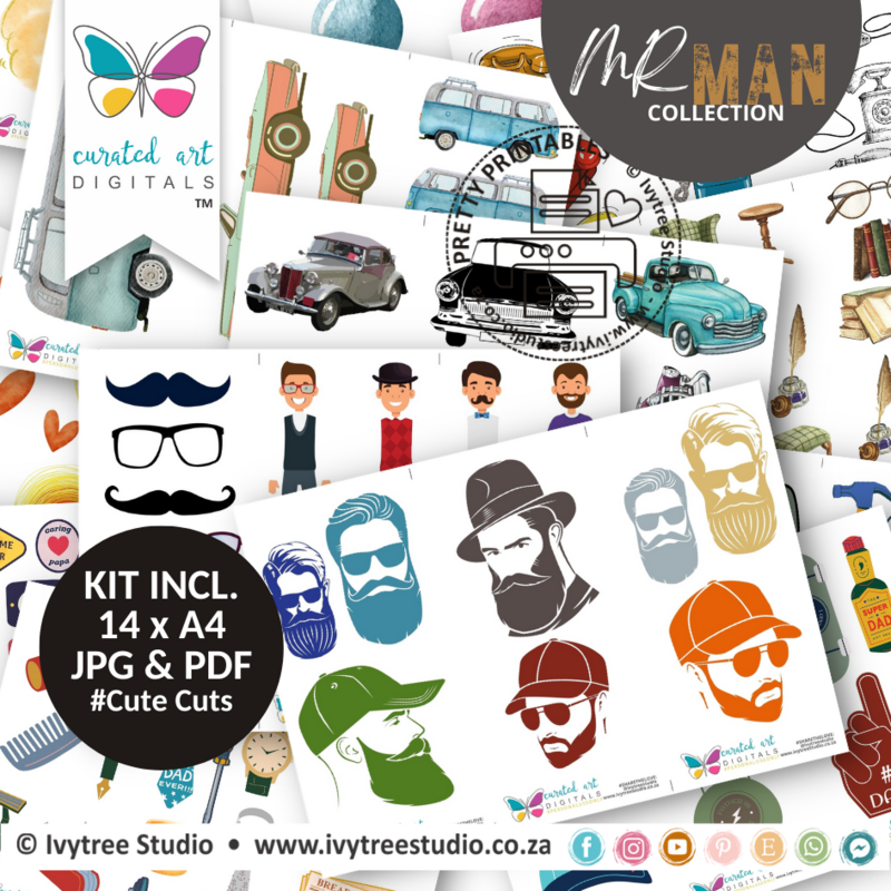Mr Man Cute Cuts | Ivytree Studio