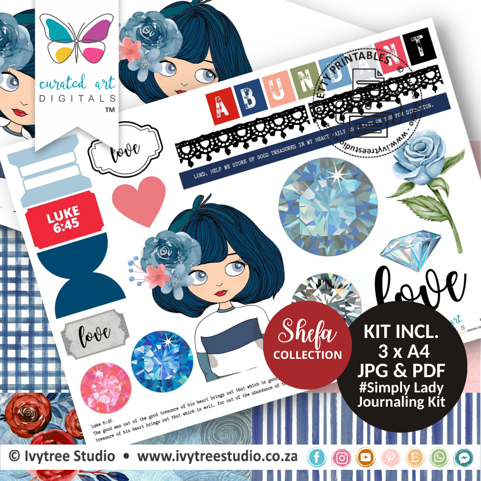 Journaling Kit - Shefa Collection - Curated Art Digitals