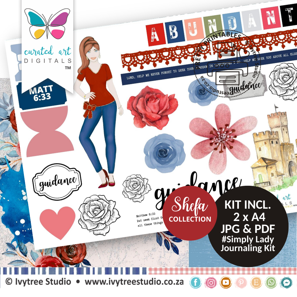 Guidance Journaling Kit - Shefa Collection - Curated Art Digitals