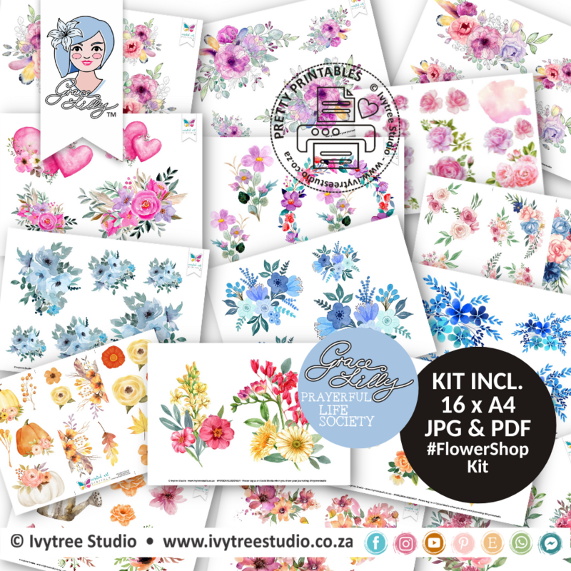 Flowershop - Gracelilly Prayerful Life Society - Art by Ansu