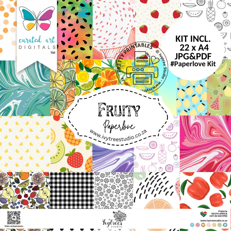 Fruity Paperlove - Fruitful Life Society - Grow Collection - Curated Art Digitals