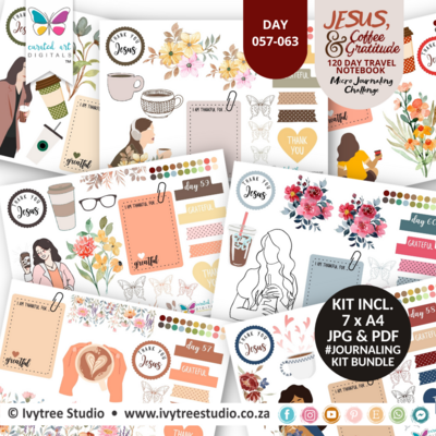Bundle 9 - Journaling Kits - Ivytree Studio Gratitude Challenge