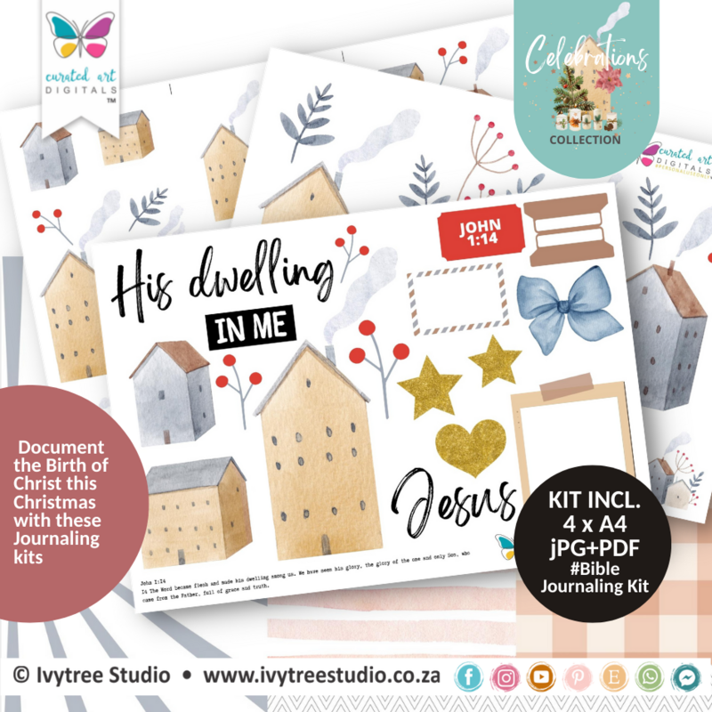 His Dwelling - Bible Journaling Kit - Celebrations Collection - The Birth of Christ