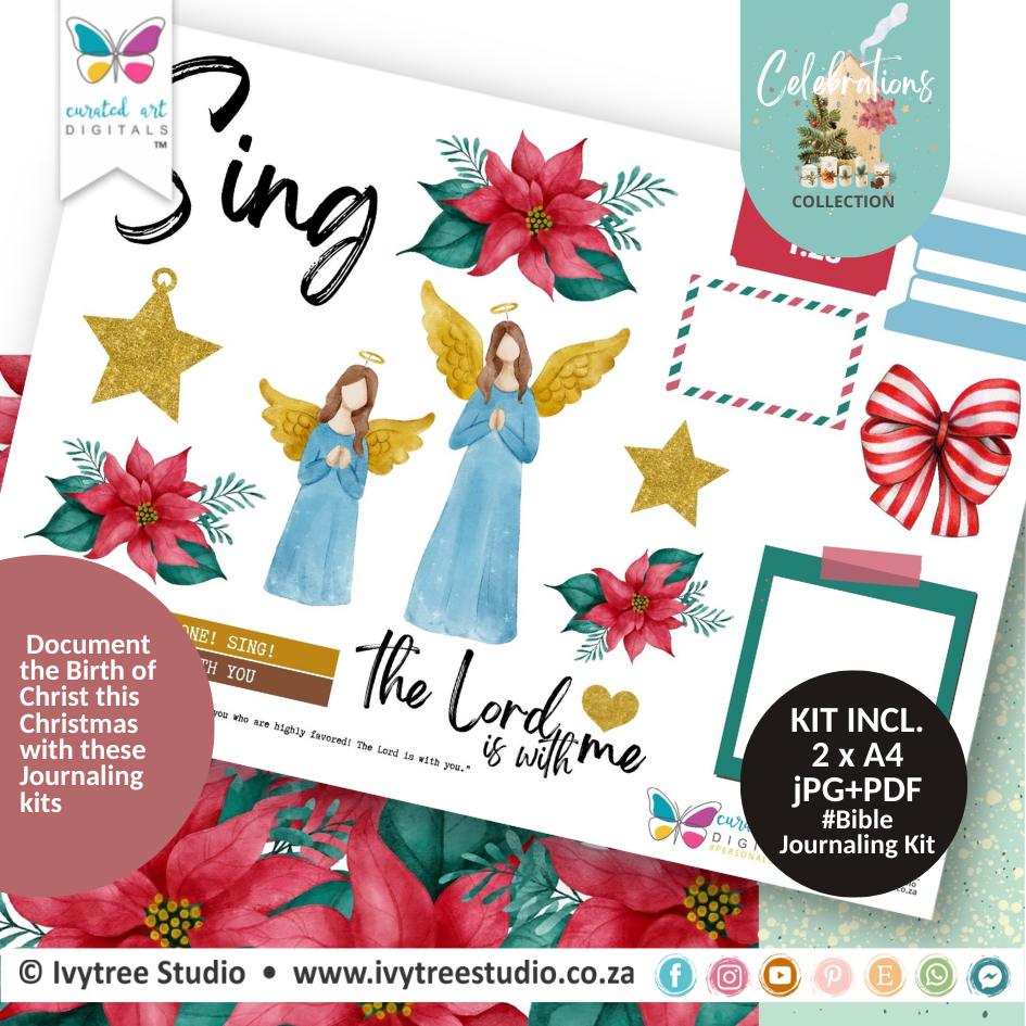 Sing - Bible Journaling Kit - Celebrations Collection - The Birth of Christ