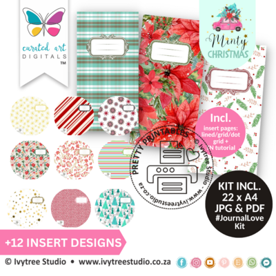 Journal Love Kit - Traveler's Notebook - Minty Collection