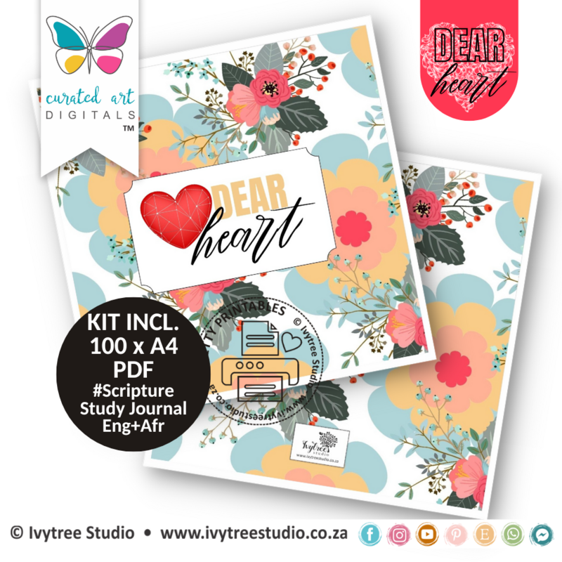 Scripture Journal Kit - Dear Heart Collection - Eng+Afr